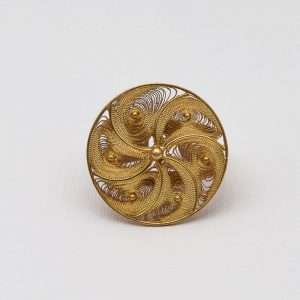 Circular Filigree Ring made by ARTEMANOS