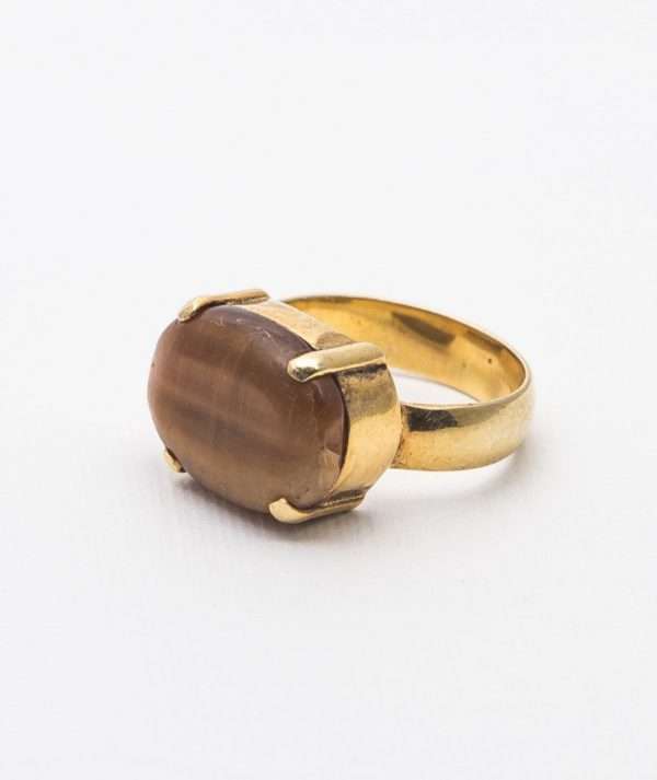 Ambar Ring in GoldPlated Filigree made by ARTEMANOS