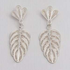 Tropical Filigree Earrings made by ARTEMANOS