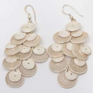 Statement Filigree Earrings made by ARTEMANOS