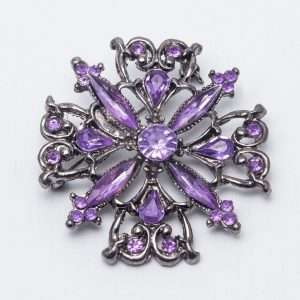 Violet Bijou Brooch