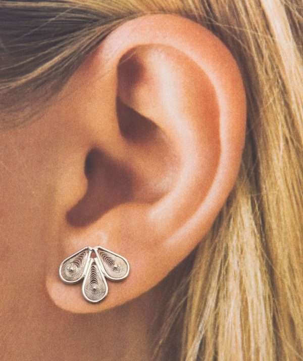 Flowers Filigree Earrings made by ARTEMANOS