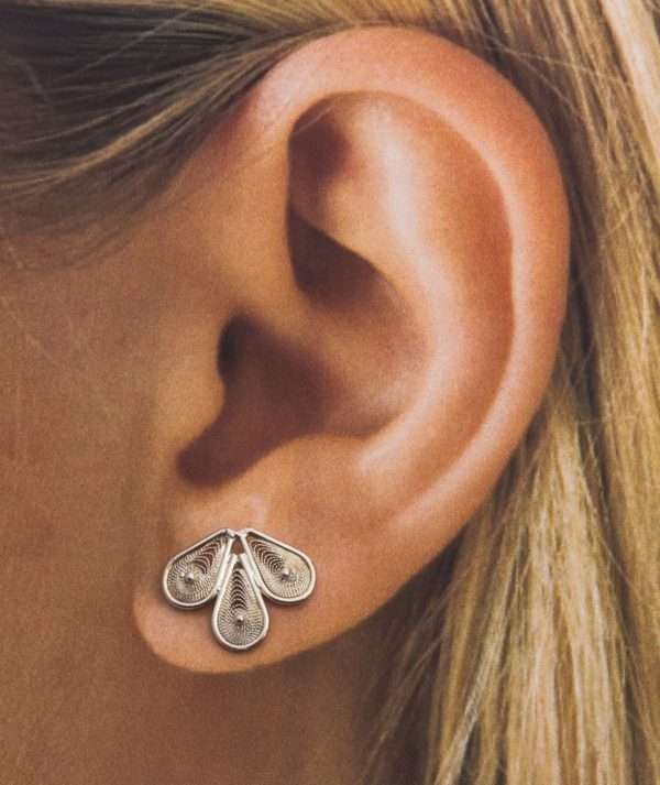 Flowers Filigree Earrings made by ARTEMANOS