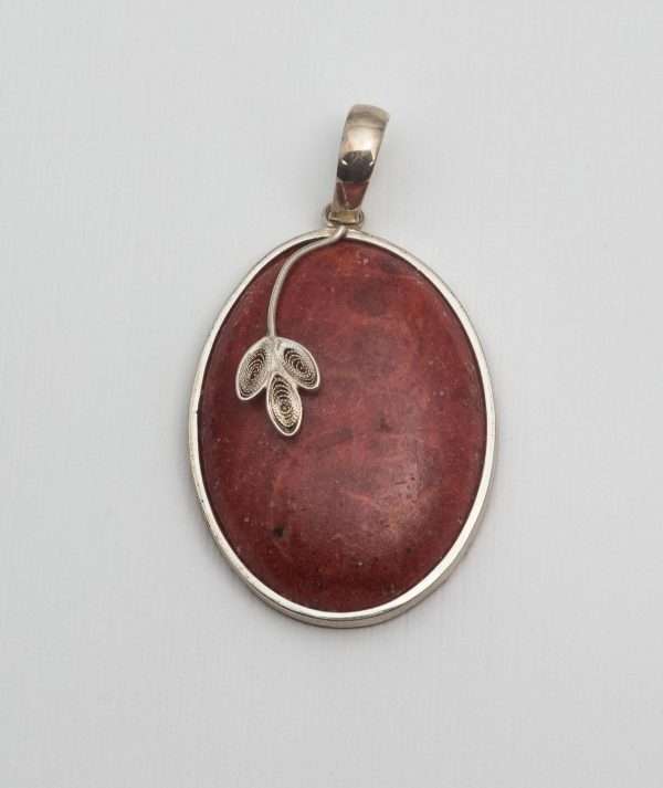 Color Cords Necklace in Red made by ARTEMANOS