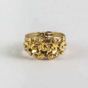 7 Ramales Filigree Ring ( Paraguayan Traditional Ring) made by ARTEMANOS