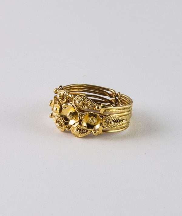 7 Ramales Filigree Ring ( Paraguayan Traditional Ring) made by ARTEMANOS